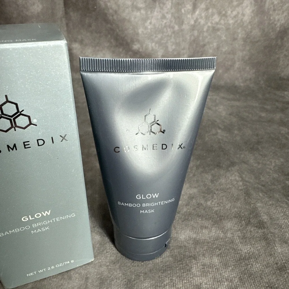 Cosmedix GLOW Bamboo Brightening Mask‎ 2.6 oz/74g Sealed In Box B7